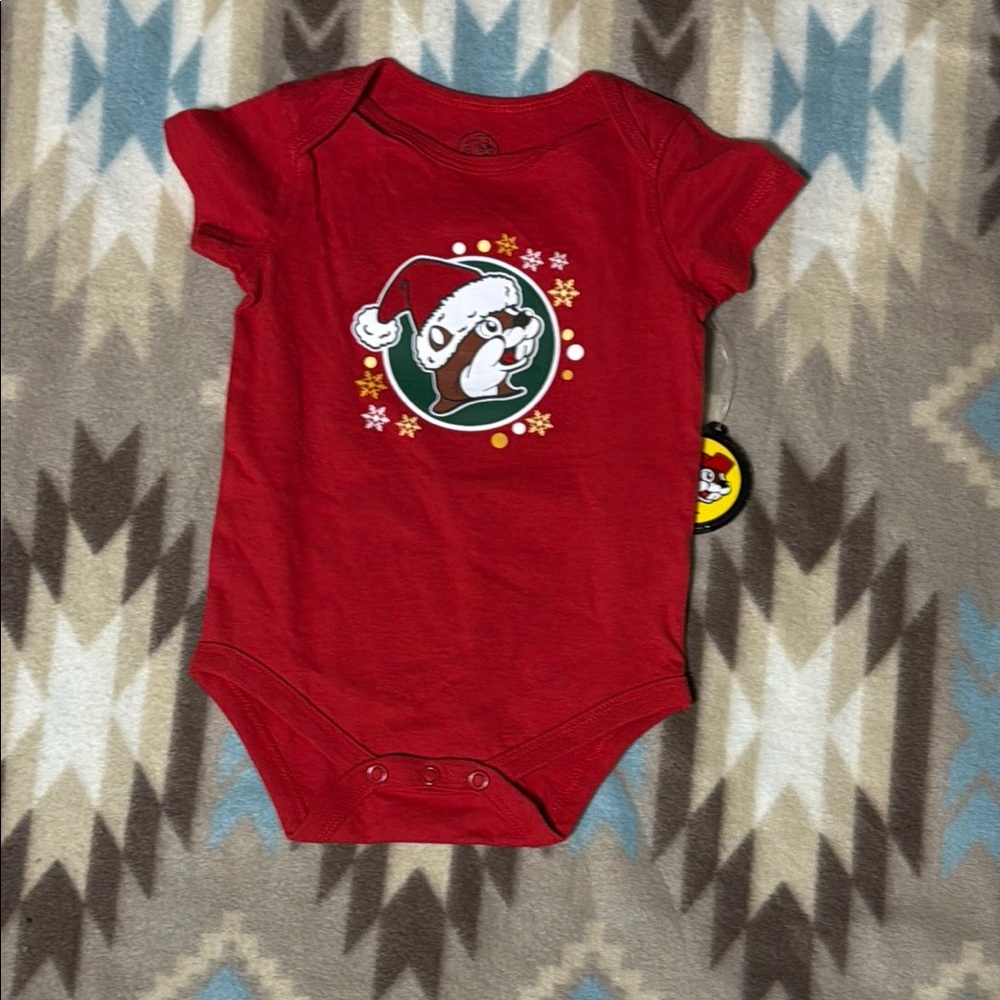 Buc-ee’s Christmas onesie
